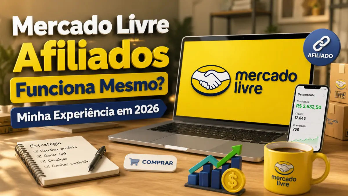 Mercado Livre Afiliados Funciona Mesmo Minha Experiência em 2026