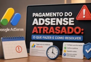 Pagamento do AdSense atrasado