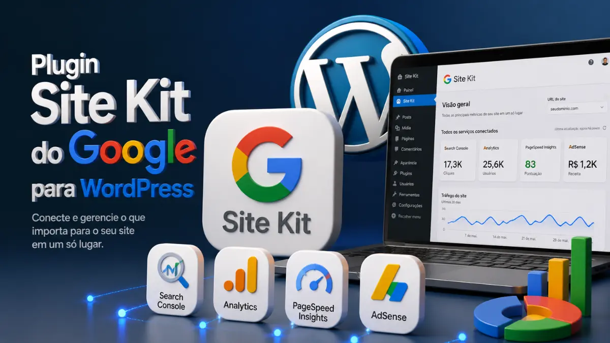 Plugin Site Kit do Google para WordPress
