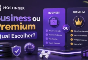 Business ou Premium da Hostinger