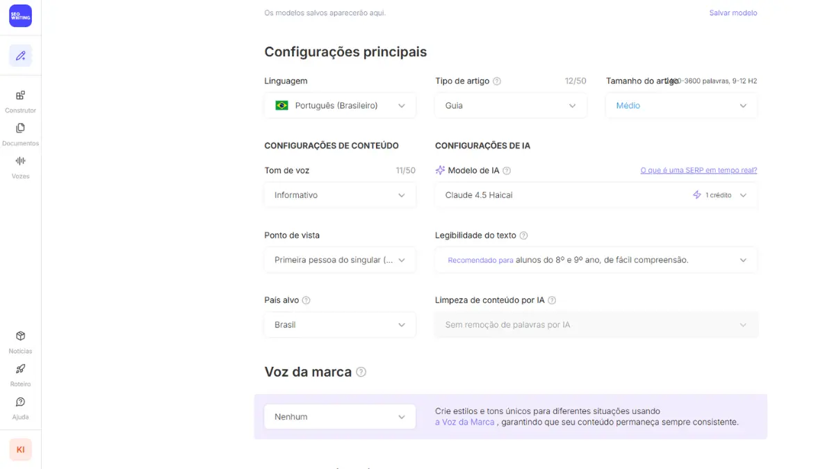 Como Usar a SEOWriting AI na Prática