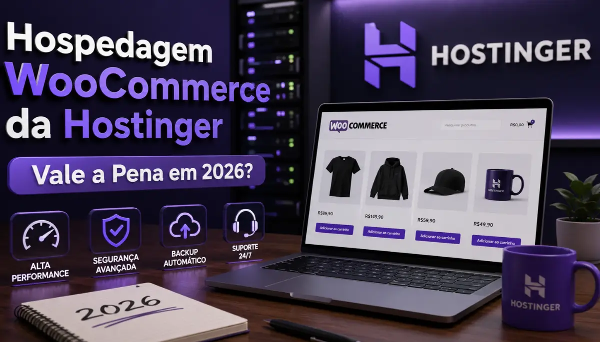 Hospedagem WooCommerce da Hostinger Vale a Pena