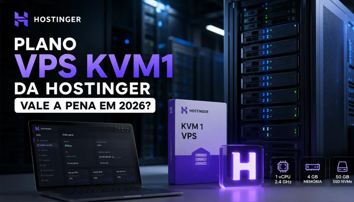 Plano VPS KVM1 da Hostinger Vale a Pena
