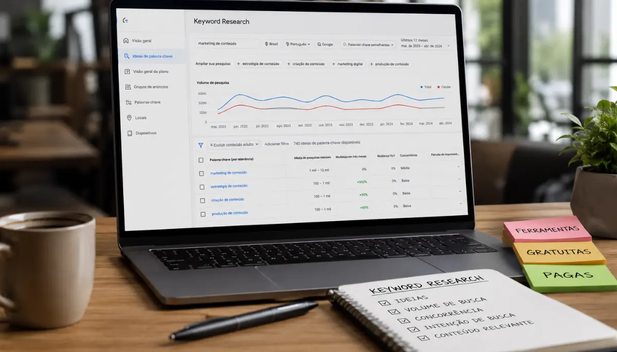 Como fazer pesquisa de palavras-chave (keyword research)