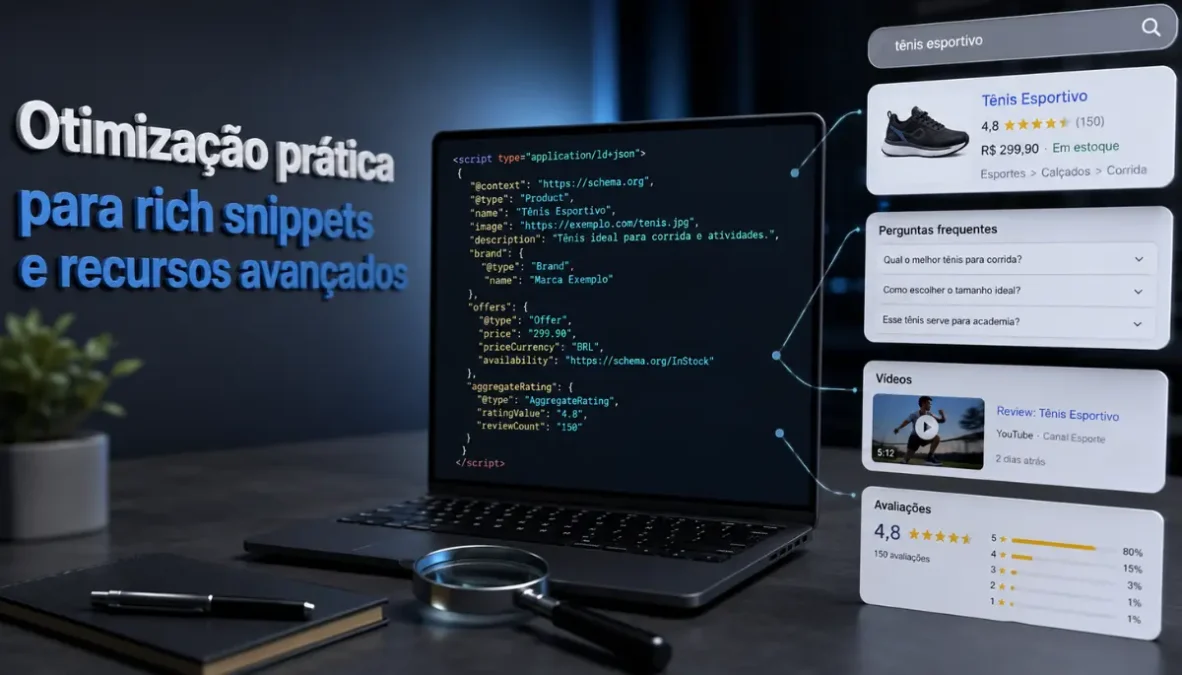 Otimização prática para rich snippets e recursos avançados