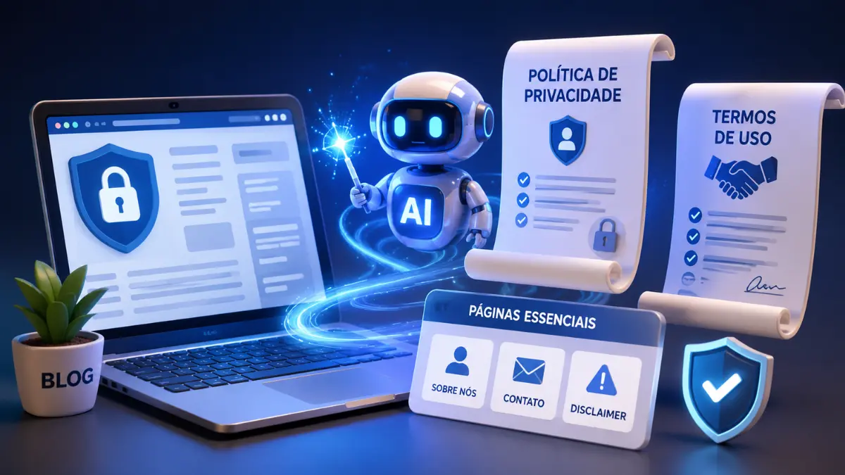 Prompt de IA Para Criar Política de Privacidade, Termos de Uso e Páginas Essenciais do Blog 1 Prompt de IA Para Criar Política de Privacidade