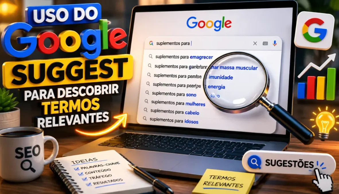 Uso do Google Suggest para descobrir termos relevantes