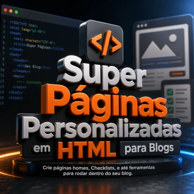 Super Páginas Personalizadas em HTML com IA para Blogs