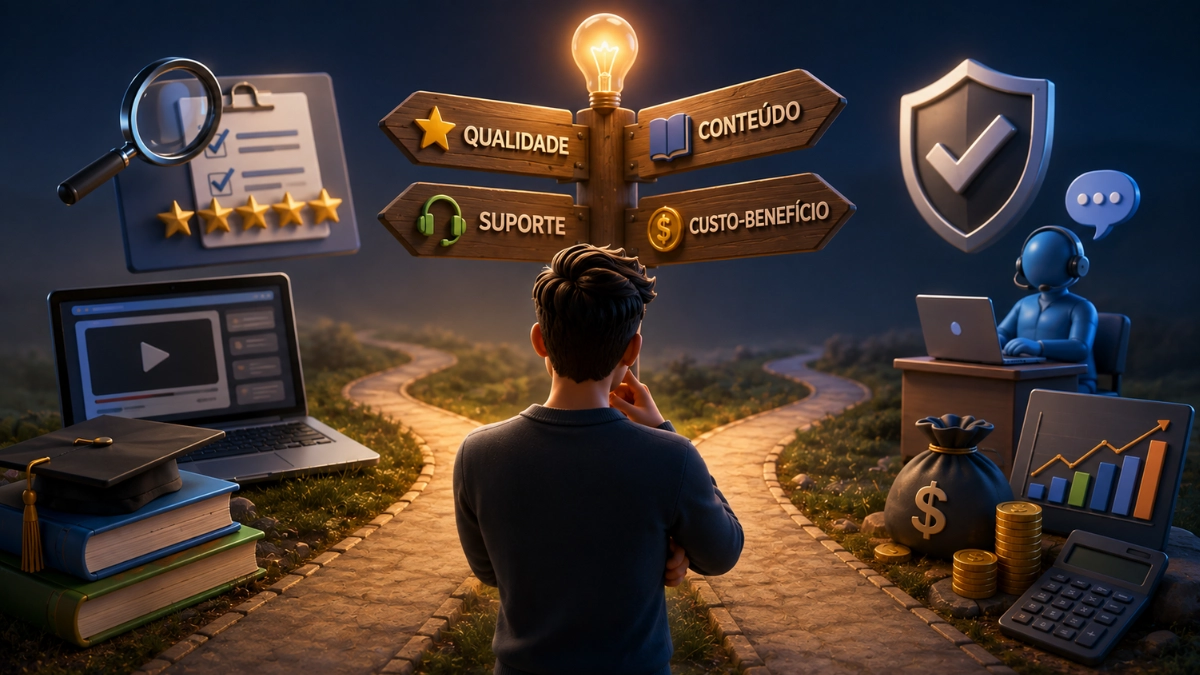O que considerar antes de escolher um curso