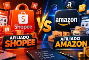 Afiliado Shopee vs Afiliado Amazon
