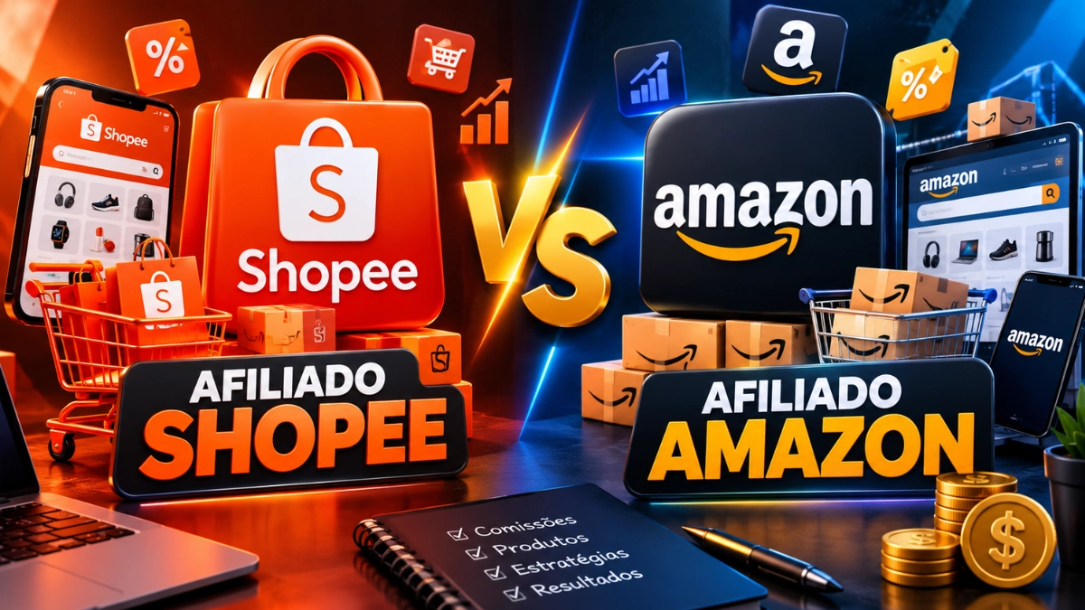 Afiliado Shopee vs Afiliado Amazon: qual é melhor? 1 Afiliado Shopee vs Afiliado Amazon