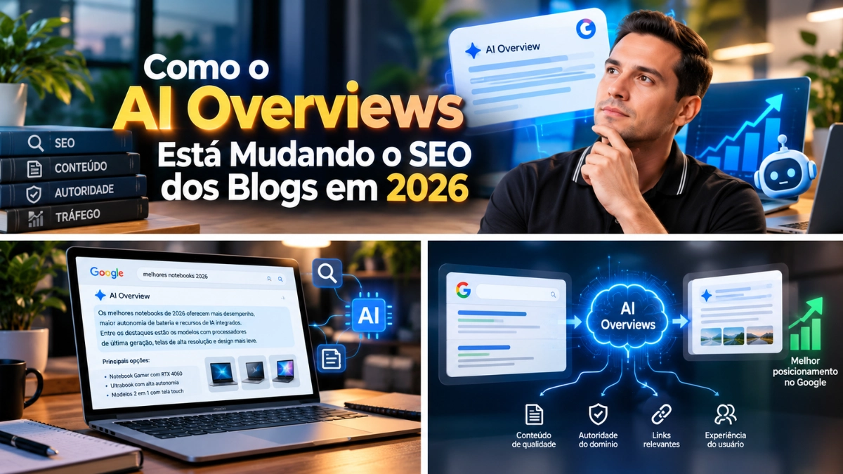 Como o Google Escolhe as Fontes Citadas no AI Overviews