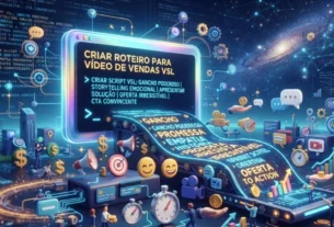Prompt de Comando para Criação de Roteiro para VSL Vídeo de Vendas com IA