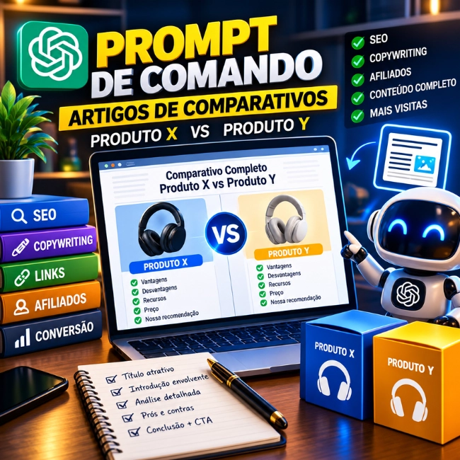 Prompt para Artigos Comparativos