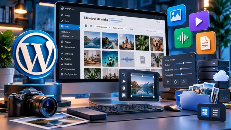 Kildary Oliver: WordPress, SEO e Google AdSense 4 Biblioteca de Mídia do WordPress: Como Usar e Otimizar