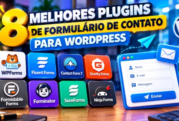 Comparei 8 Plugins de Formulário de Contato para WordPress