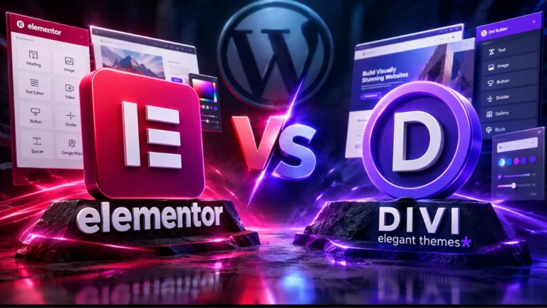 Elementor vs Divi: Qual Escolher em 2026?